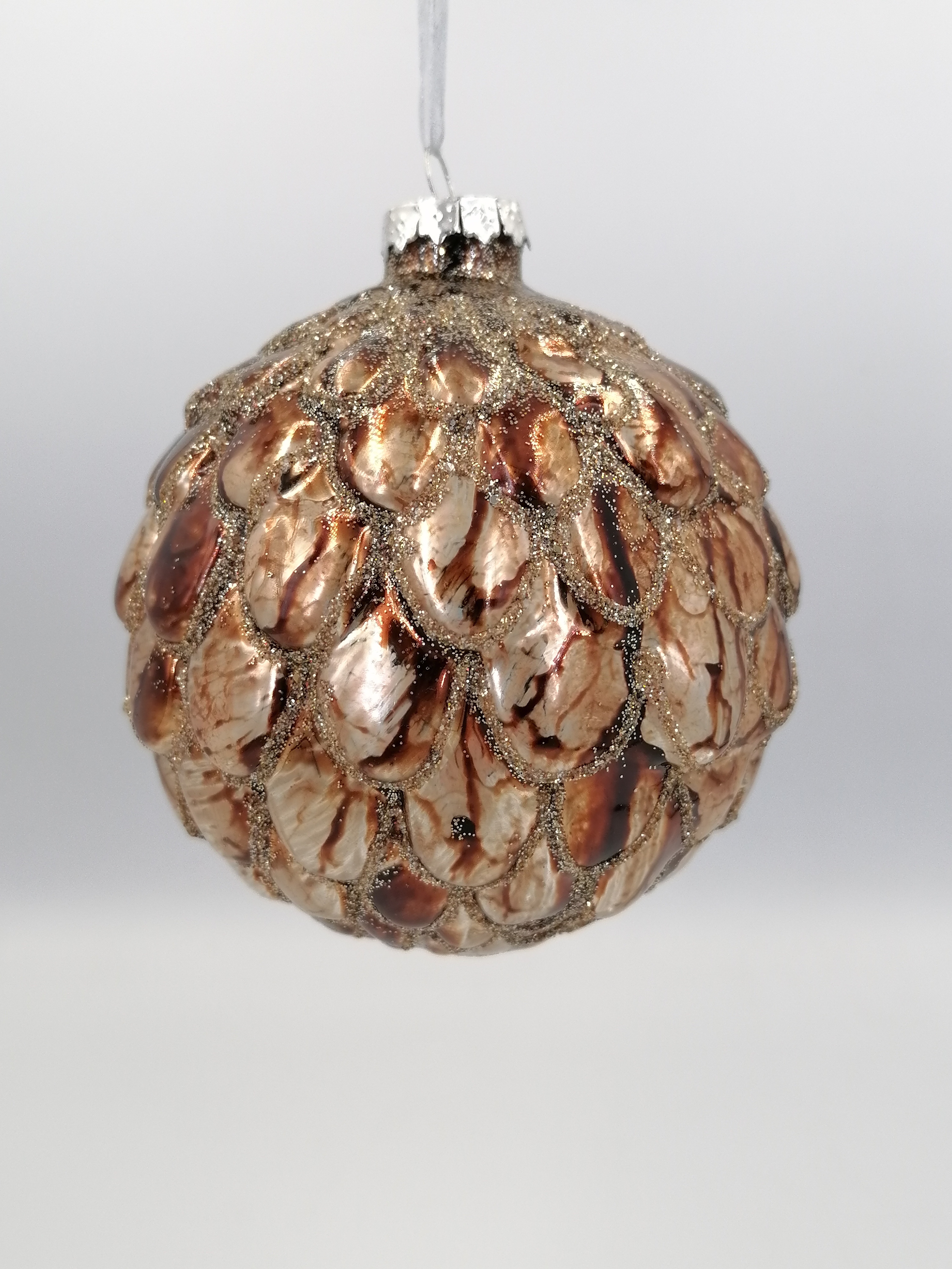 Украшение новогоднее Шар, D 10 см, L10 W10 H10 см