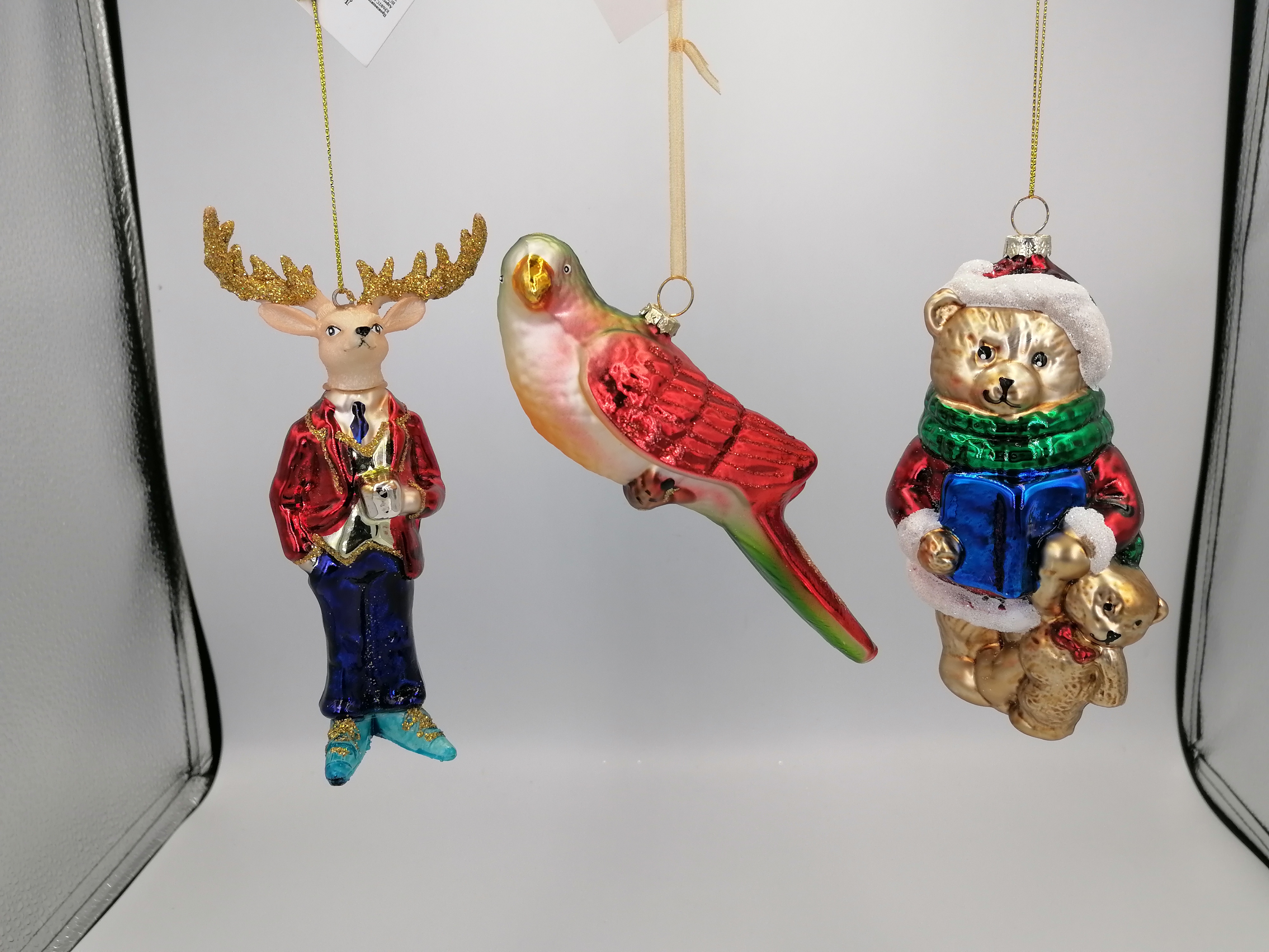 Набор елочных украшений Животные